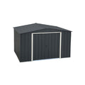 金属製の物置 - 庭やガレージ用 - スチール製 - 250 x 200 x 200