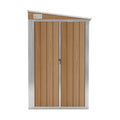 木製収納キャビネット 屋外用 - 80 x 40 x 180